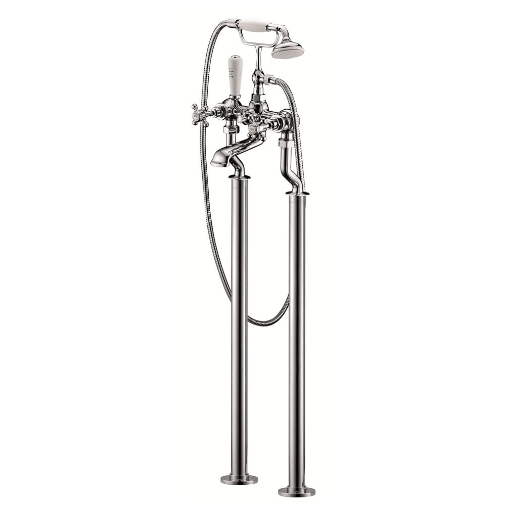 Imperial Lichfield Chrome Freestanding Bath Shower Mixer